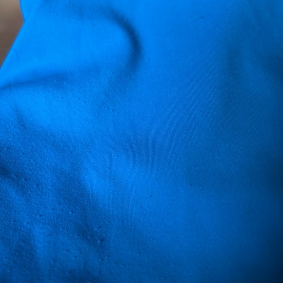 CRZ YOGA Bright Blue Bike Shorts - Picture 3 of 3